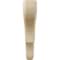 Ekena Millwork 1 3/4"W x 10"D x 10"H Stratford Wood Bracket, Rubberwood BKTW02X10X10STRW - alternate 3